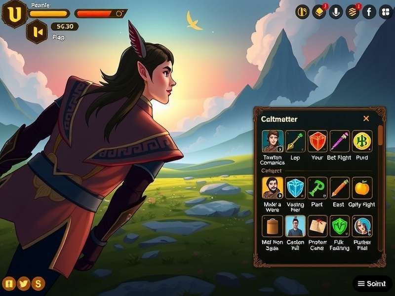 Cumin Legend Journey gameplay screenshot showing character in mystical environment